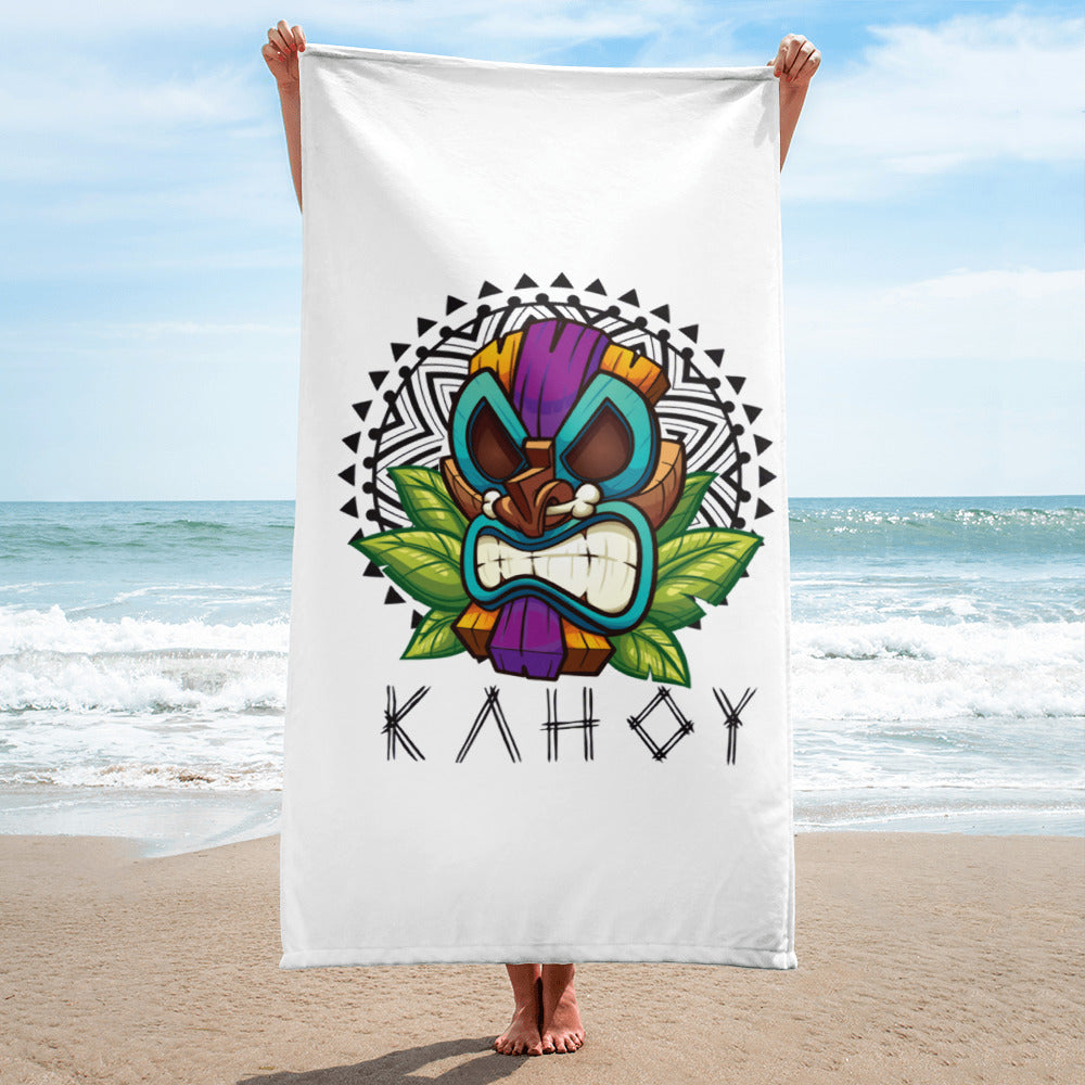 Tiki 30X60 Beach Towel