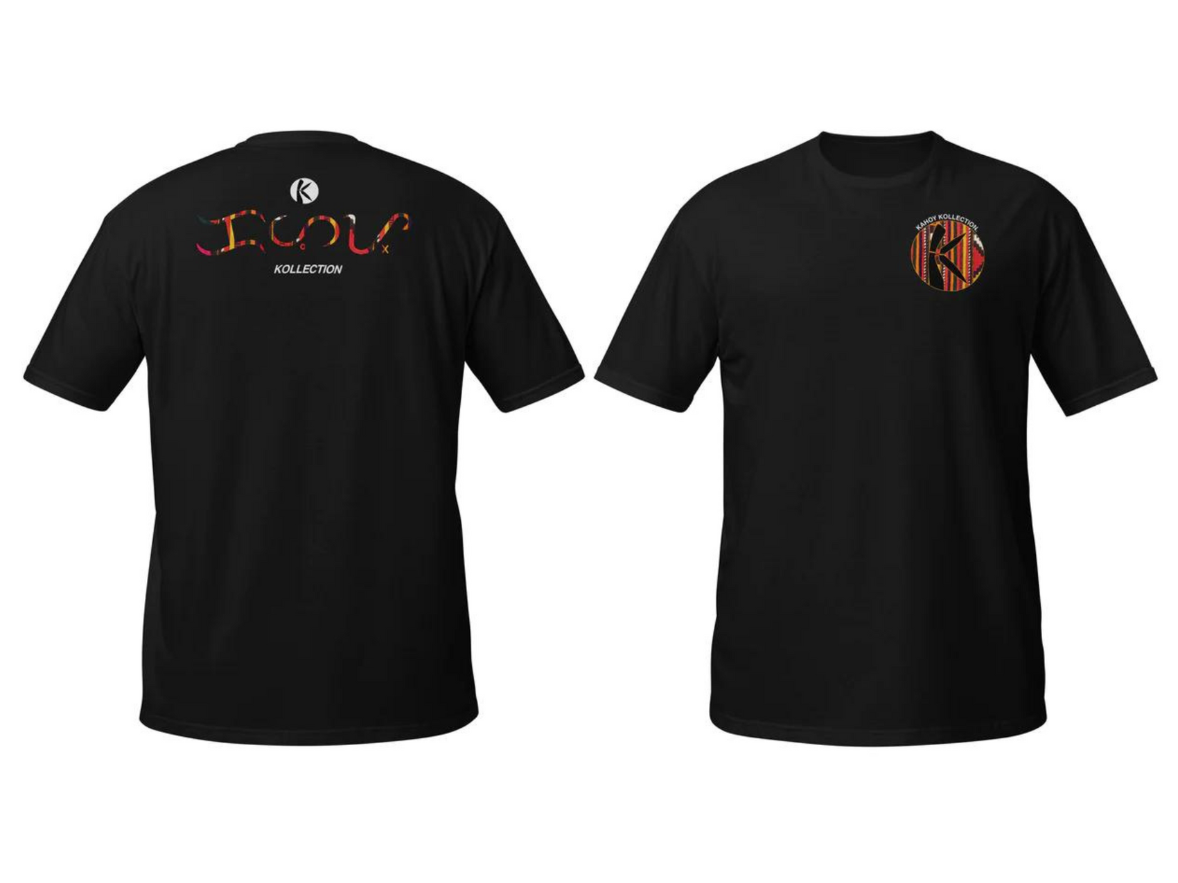 Khoykoalibata tribal back Canvas Print Black T-Shirt for Women's Tshirt Vintage | Gifts for Girlfriend | tshirt Women graphic | lover gifts | Gifts for Her | Womens Short Sleeve