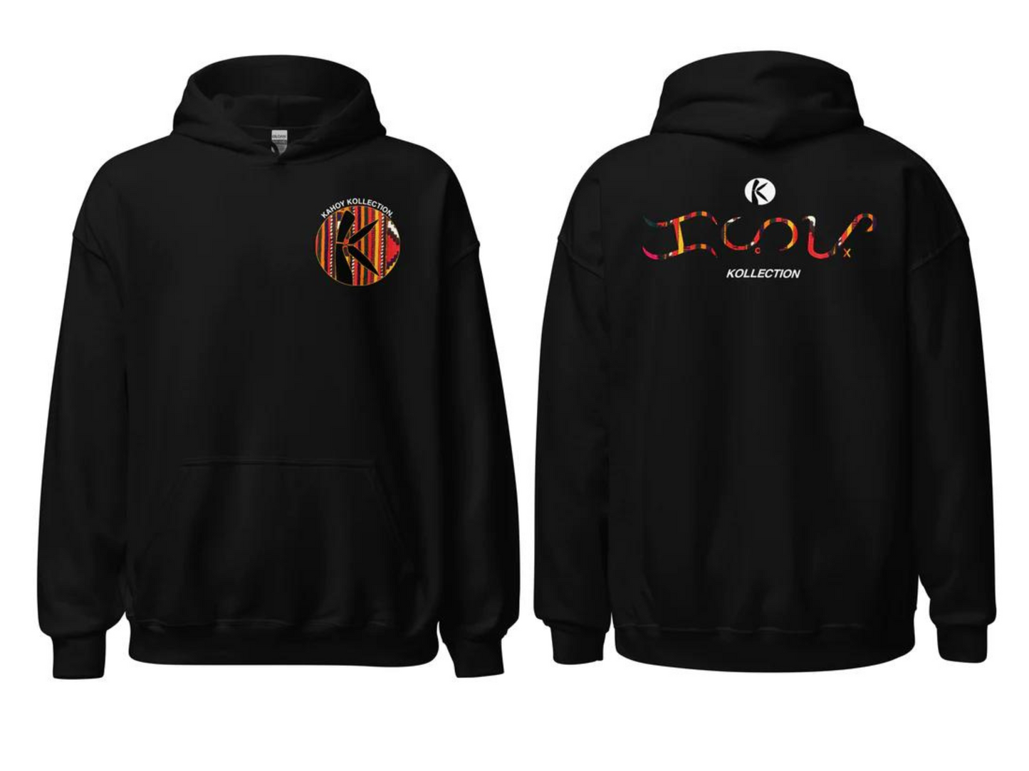 khoykoalibata tribal back Front and Back design Black Hoodies For Men's, Gift for Him, Lover Gift Hoodies, Hoodie for Men, Novelty, Birthday Gift, Adults Hoodie