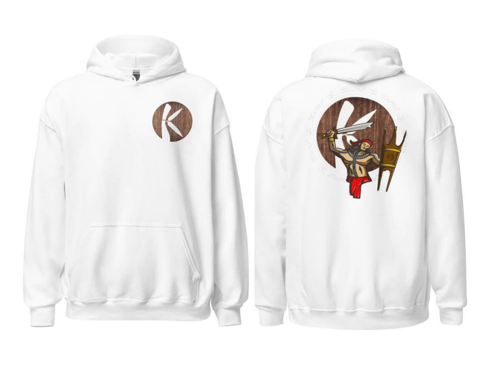 KAHOY KOLLECTION Front and Back design Hoodies For Men's, Gift for Him, Lover Gift Hoodies, Hoodie for Men, Novelty, Birthday Gift, Adults Hoodie