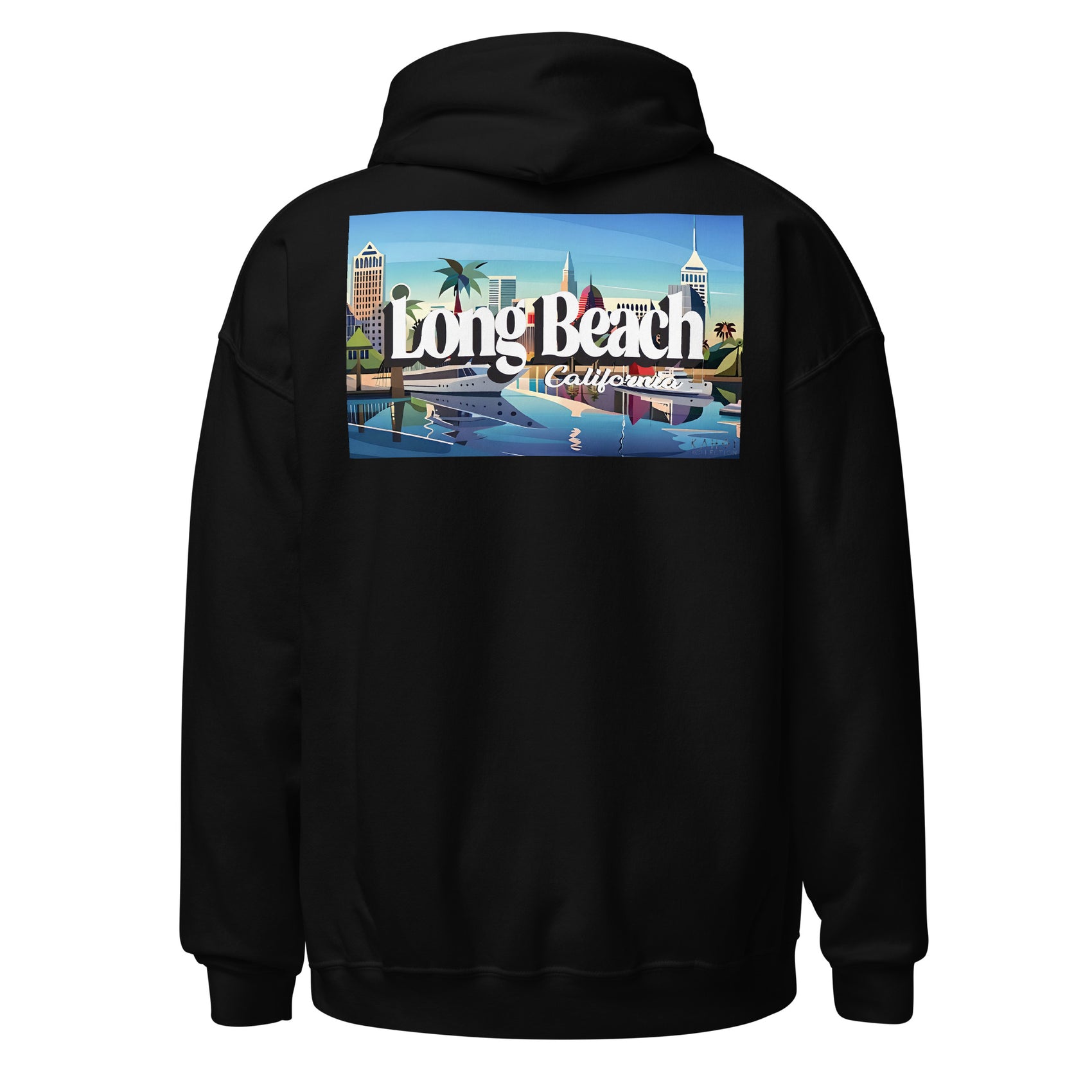 Long Beach California Front and Back design Hoodies, Unisex Hoodie, Gift for Her, Gift for Him, Lover Gift Hoodies, Hoodie for Men, Hoodie for Women's, Novelty, Birthday Gift, Christmas Gift, Unisex Adults Hoodie