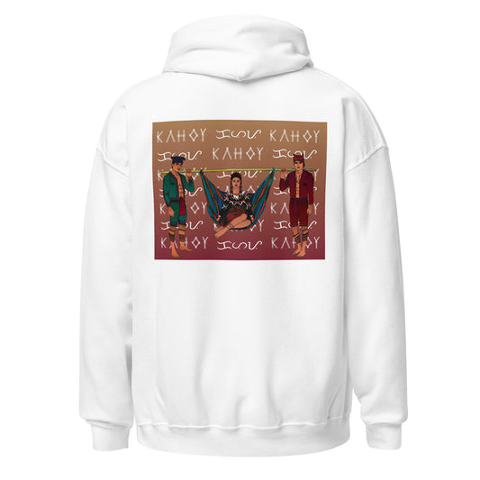 Kahoy-k-tribeedition Front and Back design White Hoodies For Men's, Gift for Him, Lover Gift Hoodies, Hoodie for Men, Novelty, Birthday Gift, Adults Hoodie