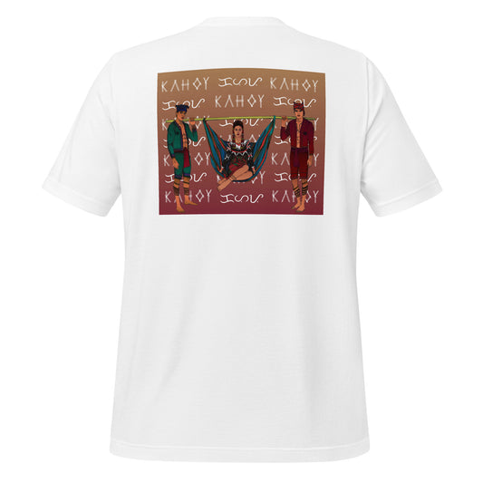 Kahoy-k-tribeedition Canvas Print White T-Shirt | Men's Tshirt Vintage | T-shirt for men | Gifts for Boyfriend | tshirt men graphic | lover gifts | Gifts for Him | Mens Short Sleeve